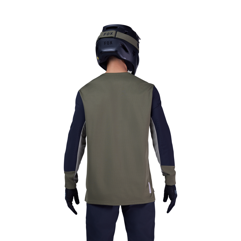 Fox Racing Defend LS Trikot langarm in GRÜN