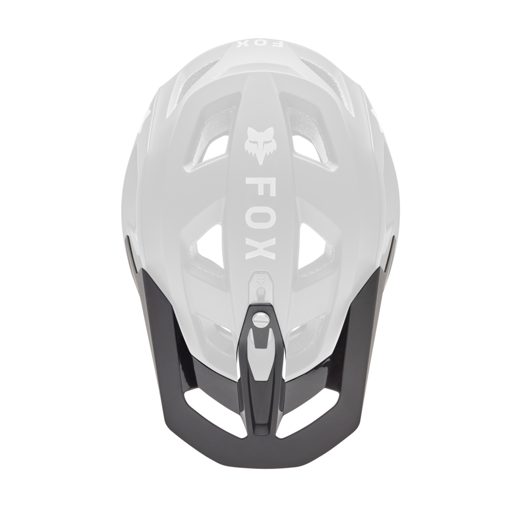 Fox Racing 25 Speedframe Visor Solid in SCHWARZ