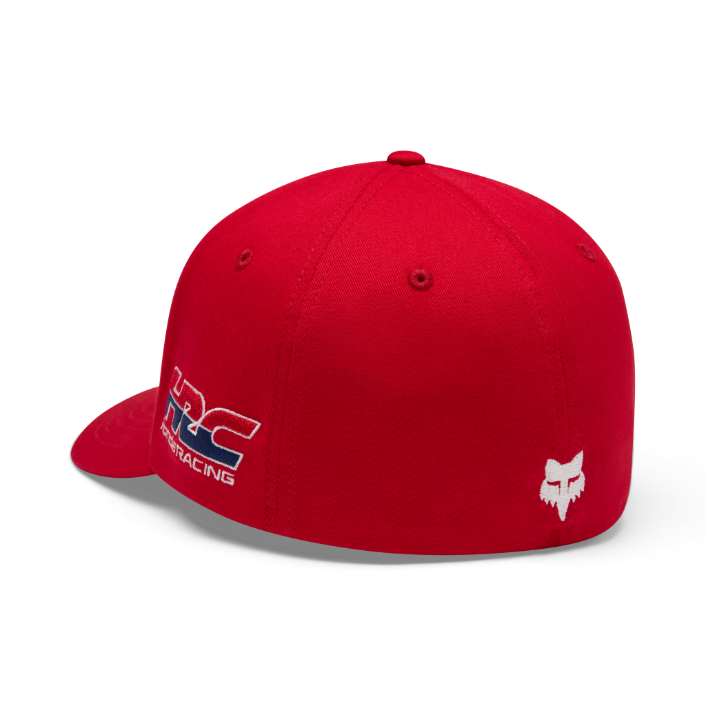 Fox Racing Honda Flexfit Hat in ROT