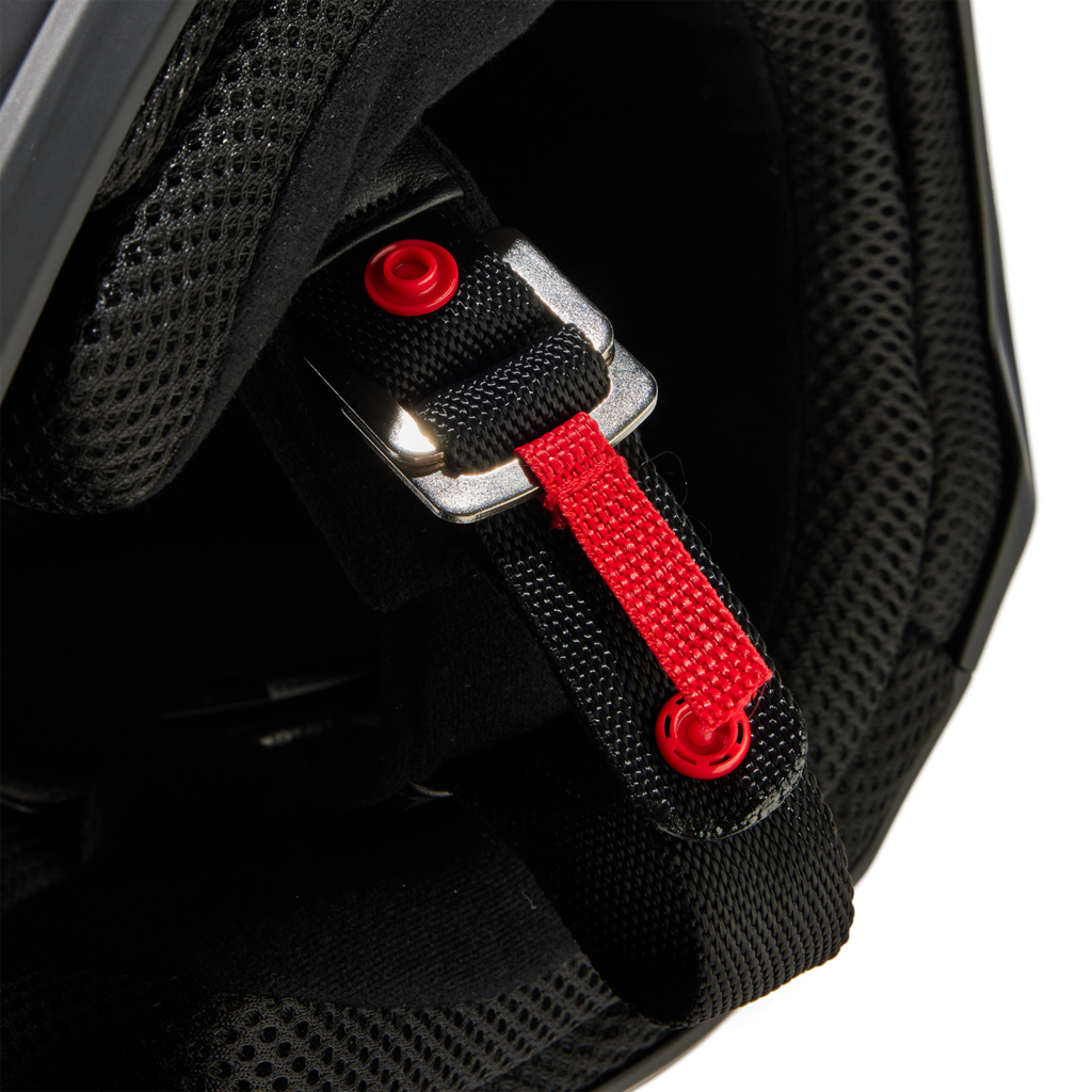 Fox Racing Yth V1 Matte Motocross Helm in SCHWARZ