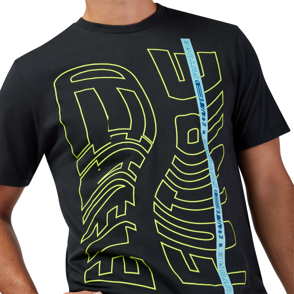 Fox Racing Elevated SS Prem Tee in SCHWARZ