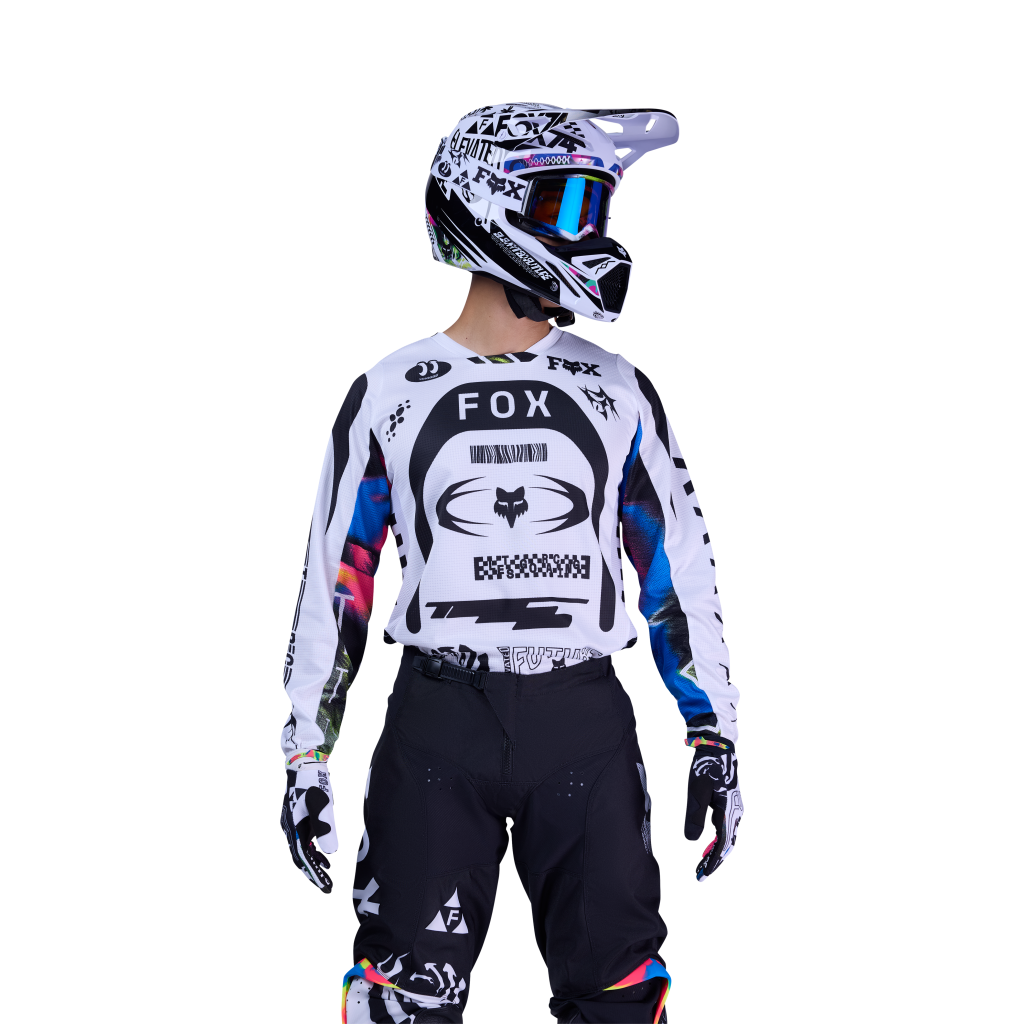 Fox Racing 180 Image Cosmo Motocrosstrikot in WEISS