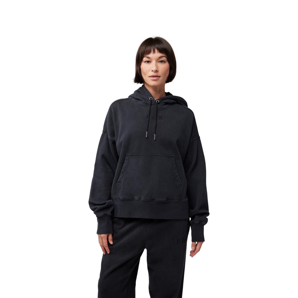 Fox Racing W Wordmark Ov Fleece in SCHWARZ