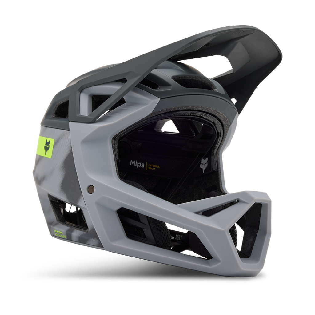 Fox Racing Proframe RS Vollvisier Helm in GRAU