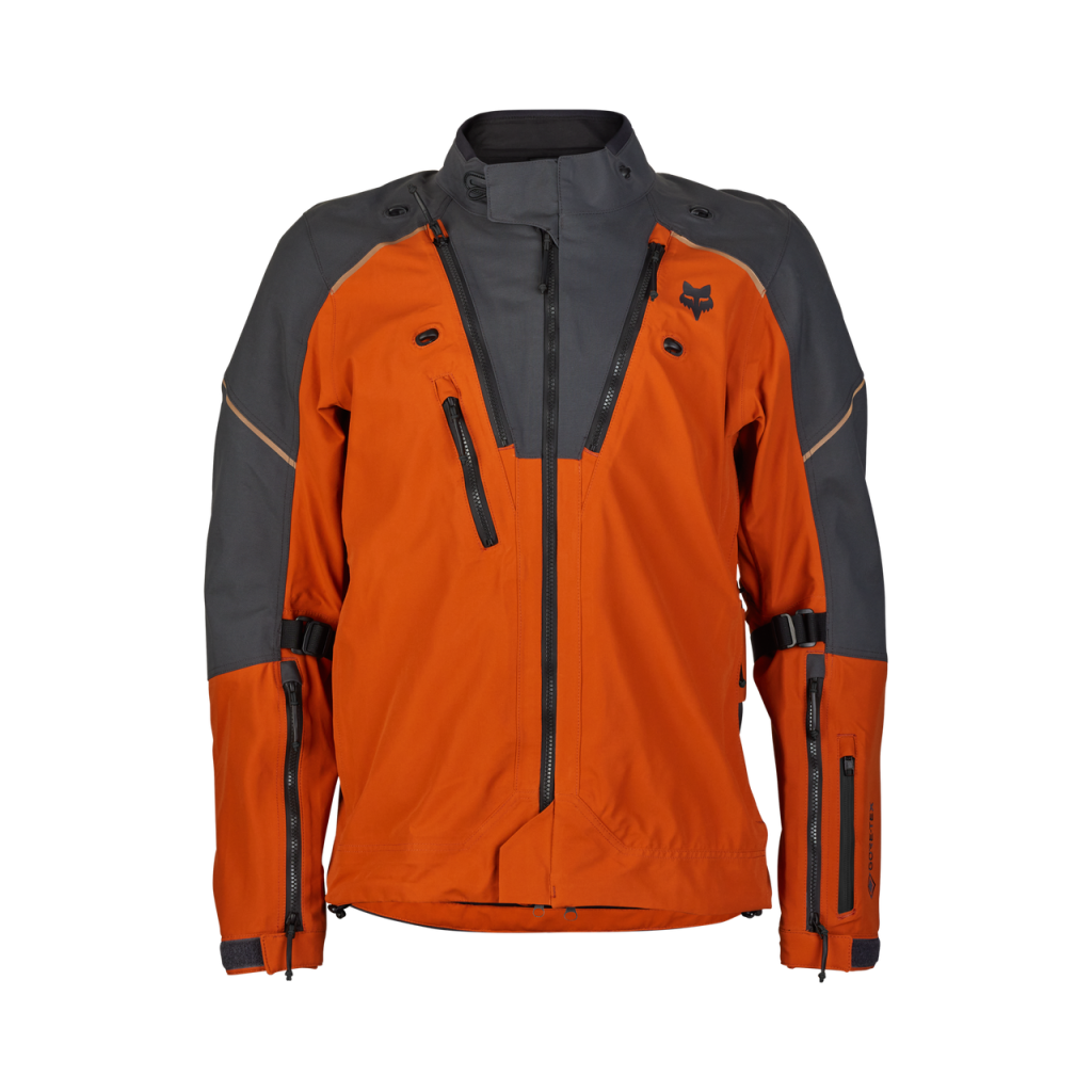 Fox Racing Defend Gore-Tex ADV Motorradjacke in ORANGE