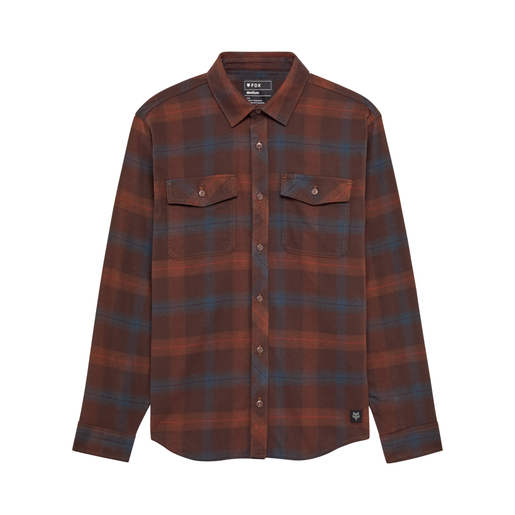 Fox Racing Survivalist Core Flannel LS in BRAUN