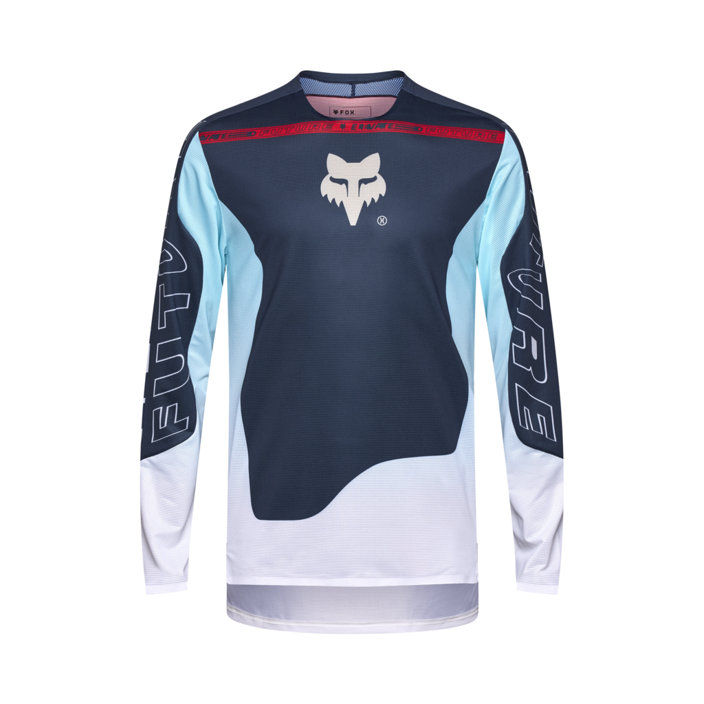 Fox Racing Flexair LS Elevated Trikot langarm in BLAU