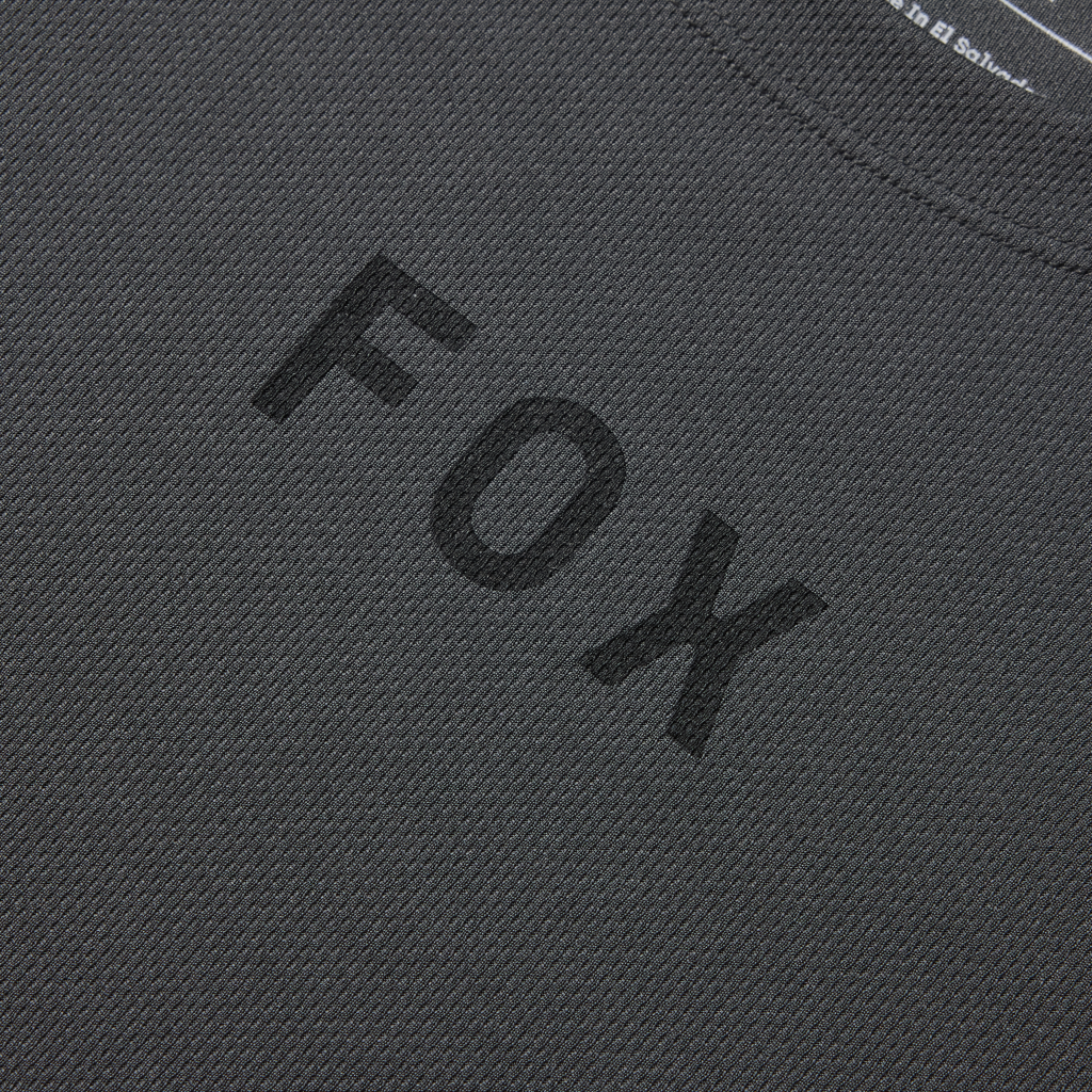 Fox Racing Ranger SS Wordmark Trikot kurzarm in GRAU
