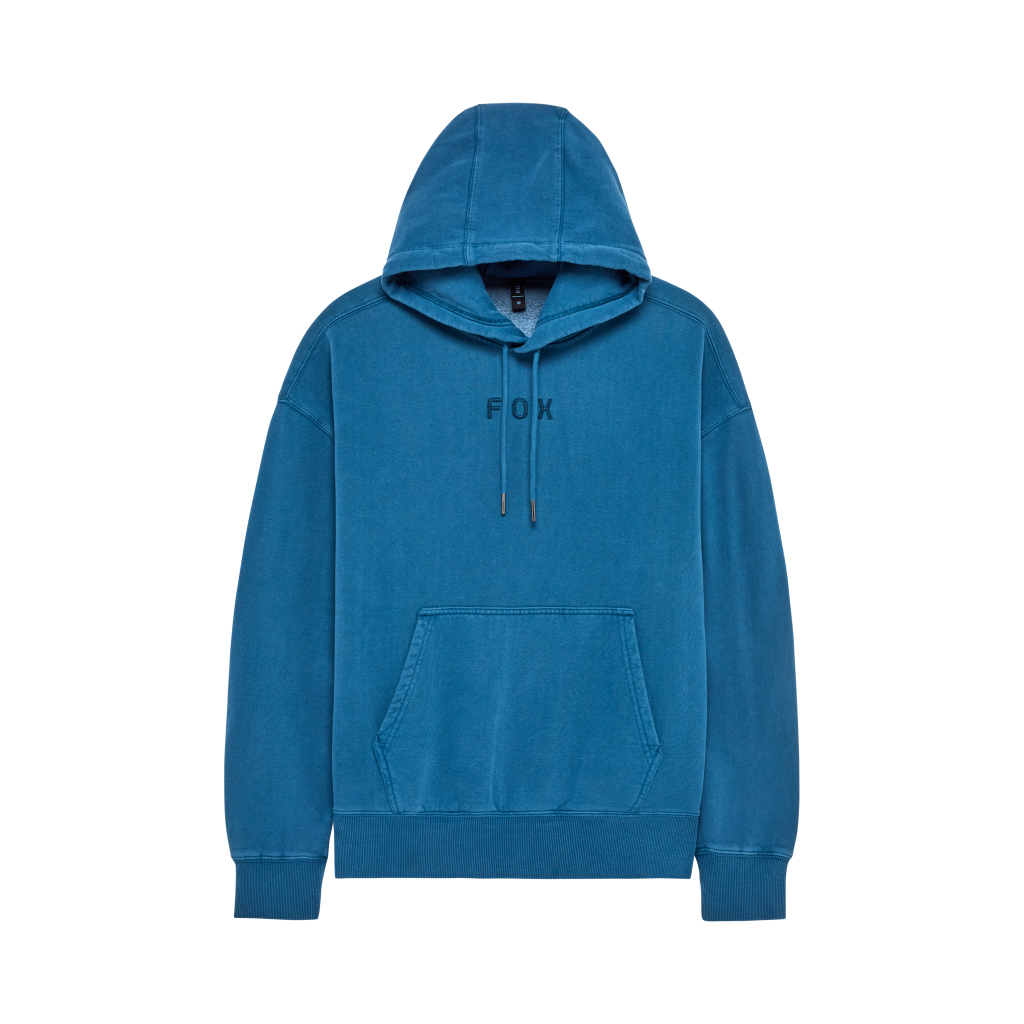 Fox Racing Wordmark Oversized Fleece in BLAU