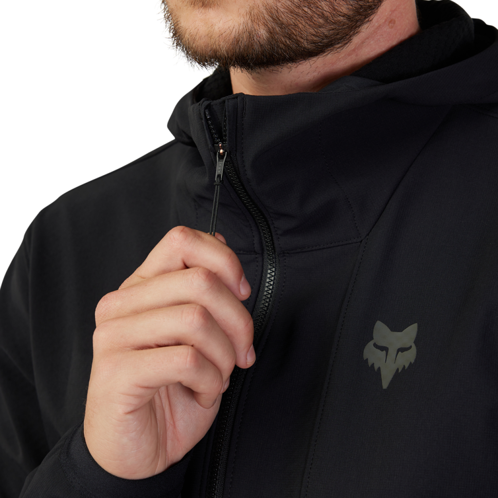 Fox Racing Ranger Fire Hoodie in SCHWARZ