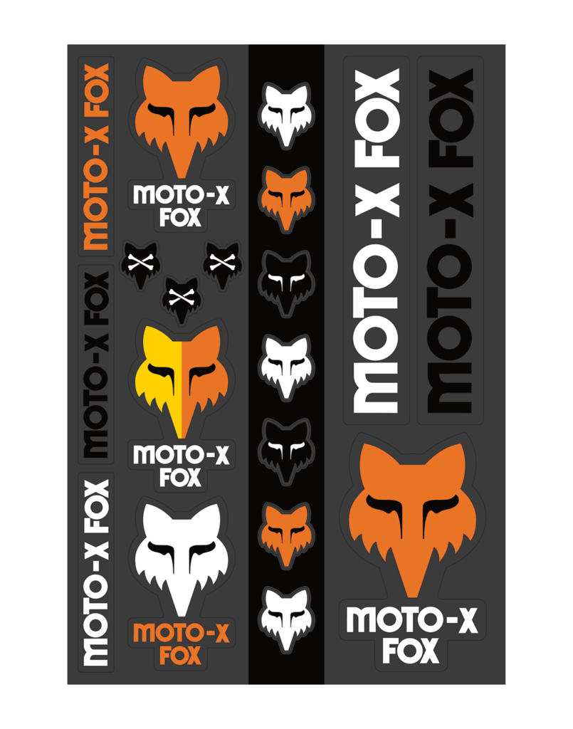 Fox Racing Heritage Track Pack in SCHWARZ