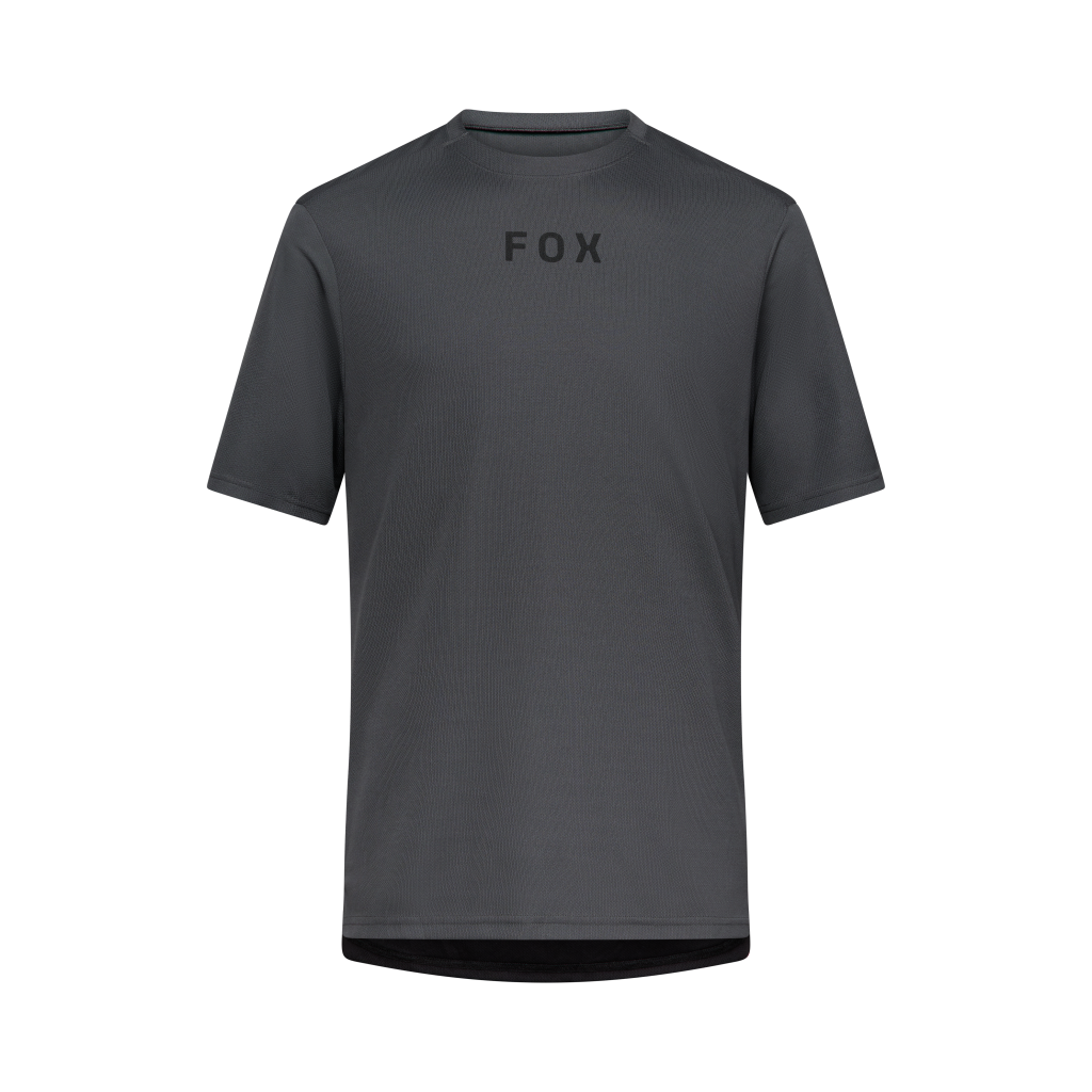 Fox Racing Ranger SS Wordmark Trikot kurzarm in GRAU
