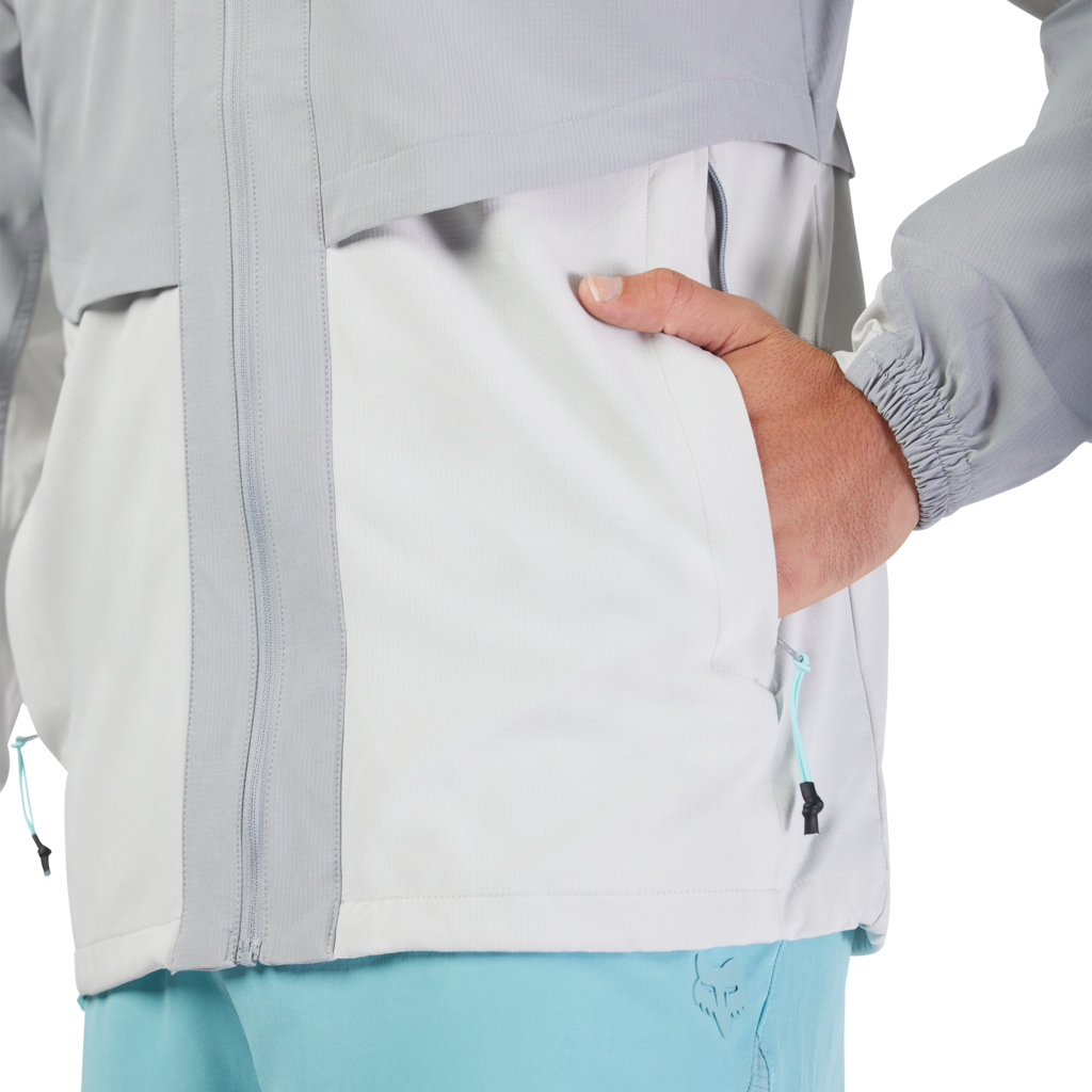 Fox Racing Survivalist Windbreaker in GRAU