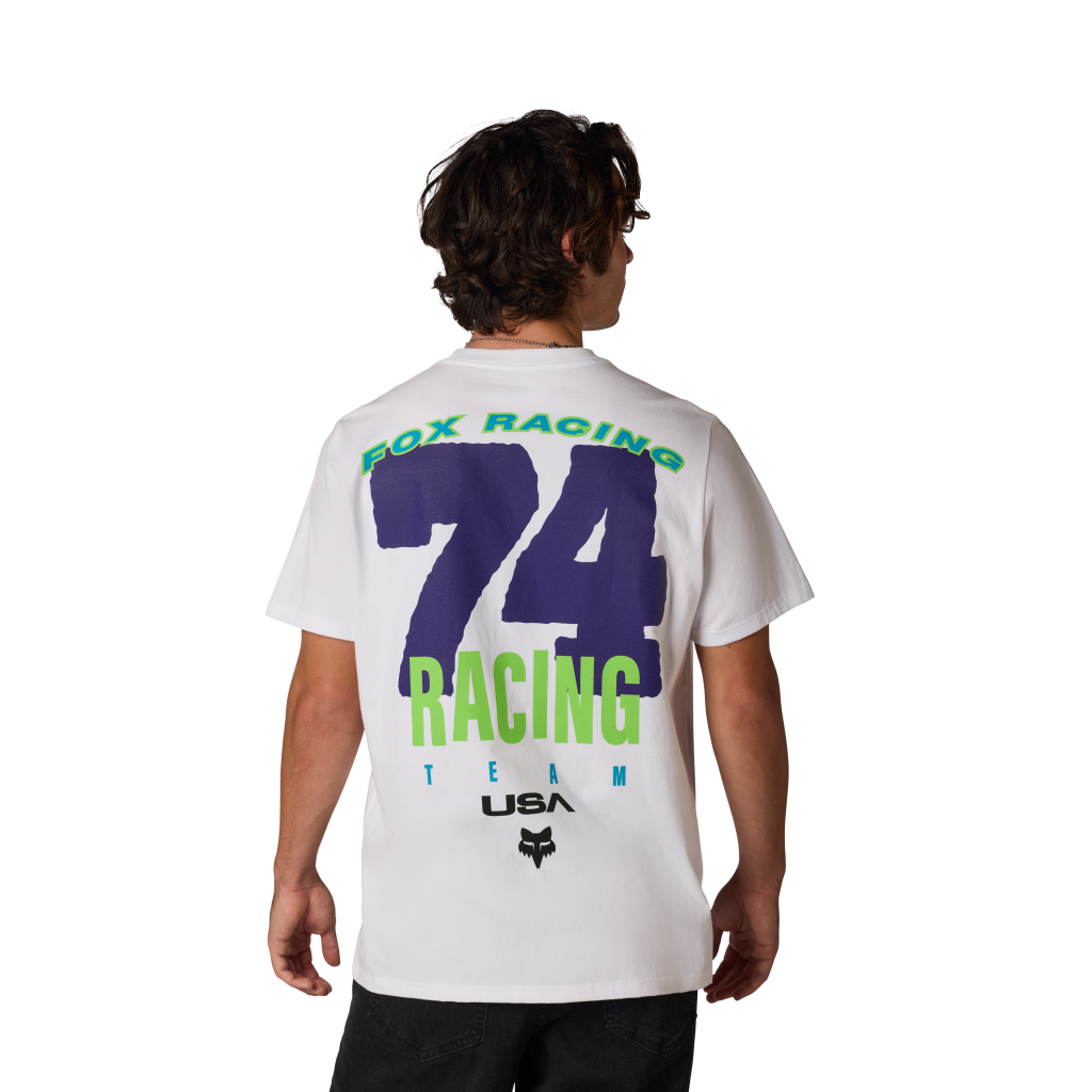 Fox Racing Hardcore 195 Original Ss Tee in WEISS