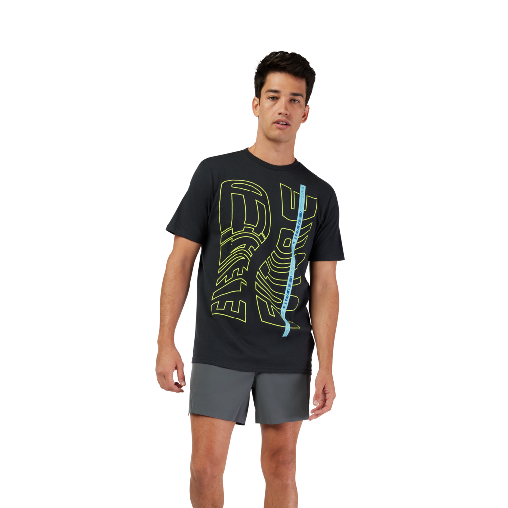 Fox Racing Elevated SS Prem Tee in SCHWARZ