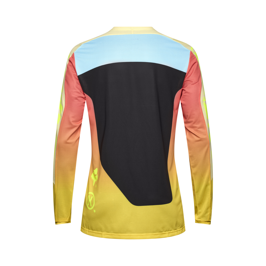 Fox Racing Flexair LS Elevated Trikot langarm in GELB