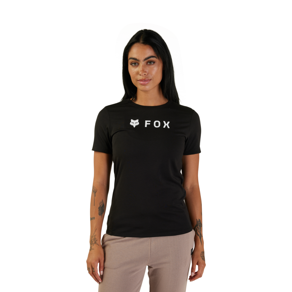 Fox Racing W Absolute SS Tech Tee in SCHWARZ