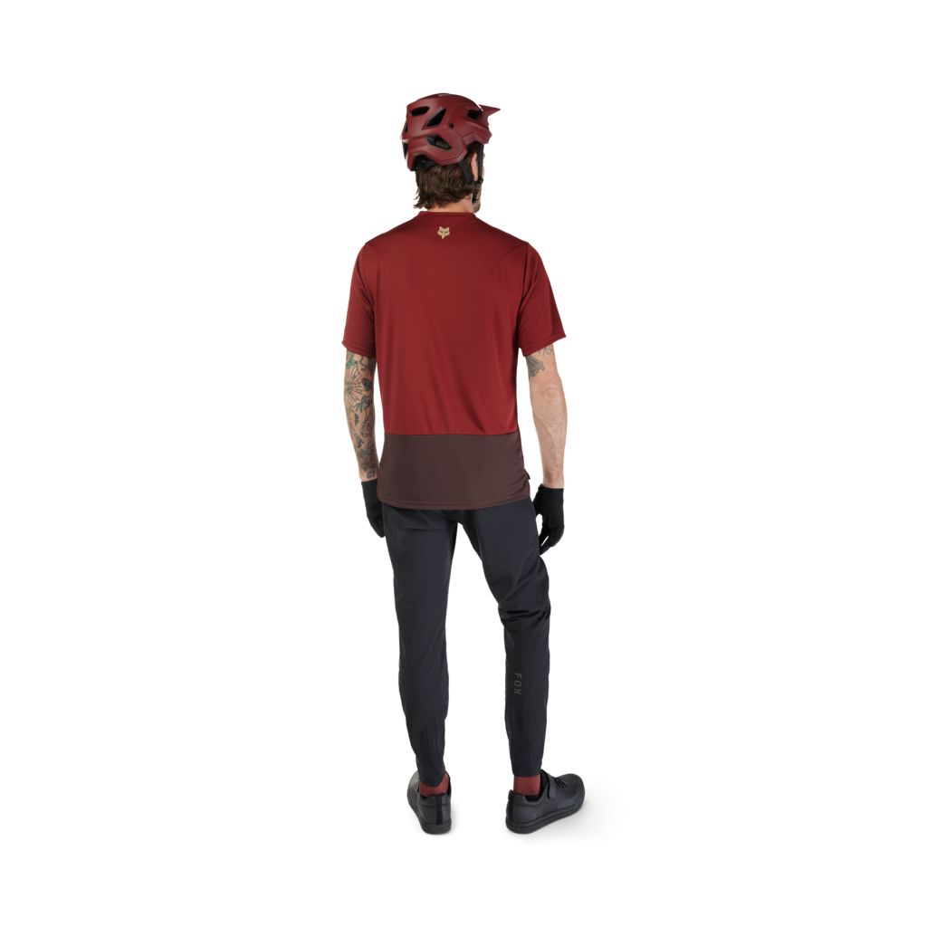 Fox Racing Ranger SS Wordmark Trikot kurzarm in ROT