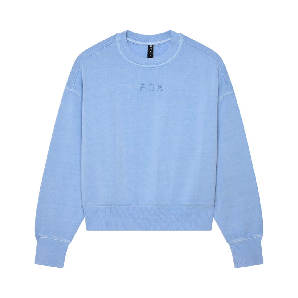 Fox Racing W Wordmark Ov Fleece Crew in BLAU