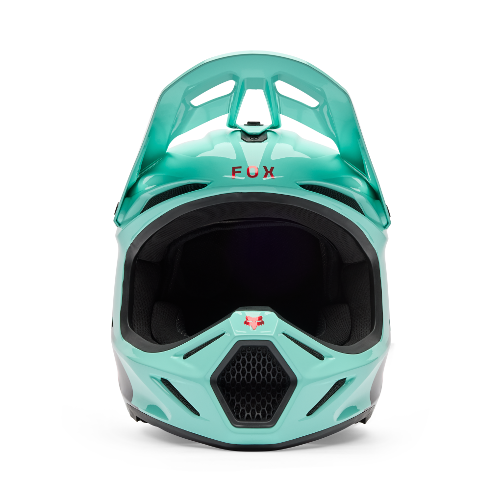 Fox Racing V3 Drip Motocross Helm in BLAU