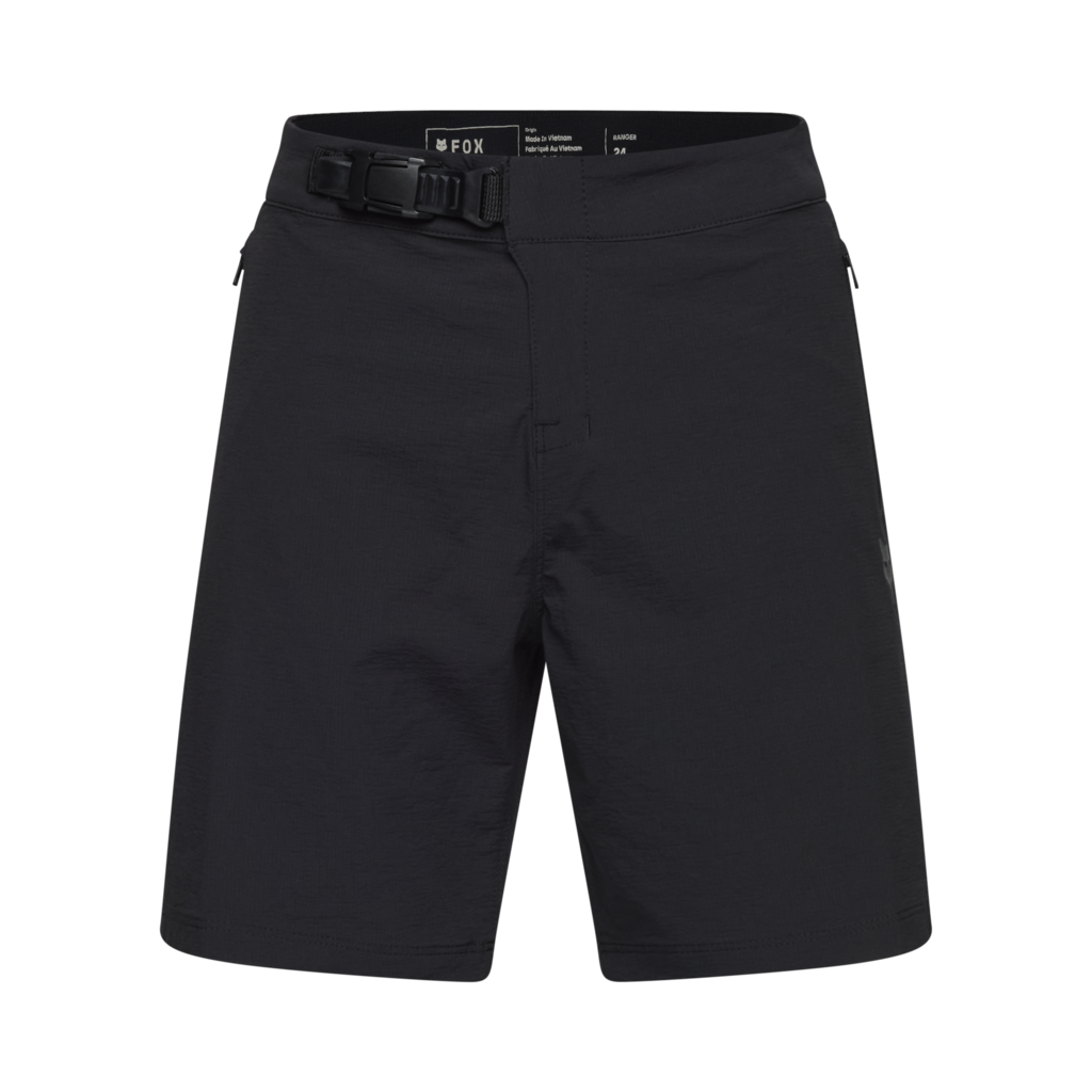 Fox Racing Yth Ranger Short W/Liner Velohose in SCHWARZ