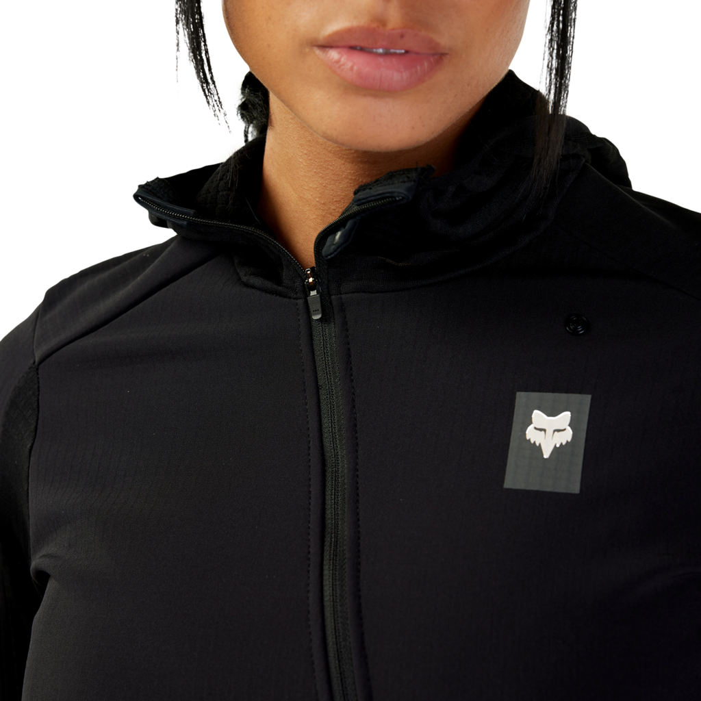 Fox Racing W Defend Thermal Hoodie in SCHWARZ
