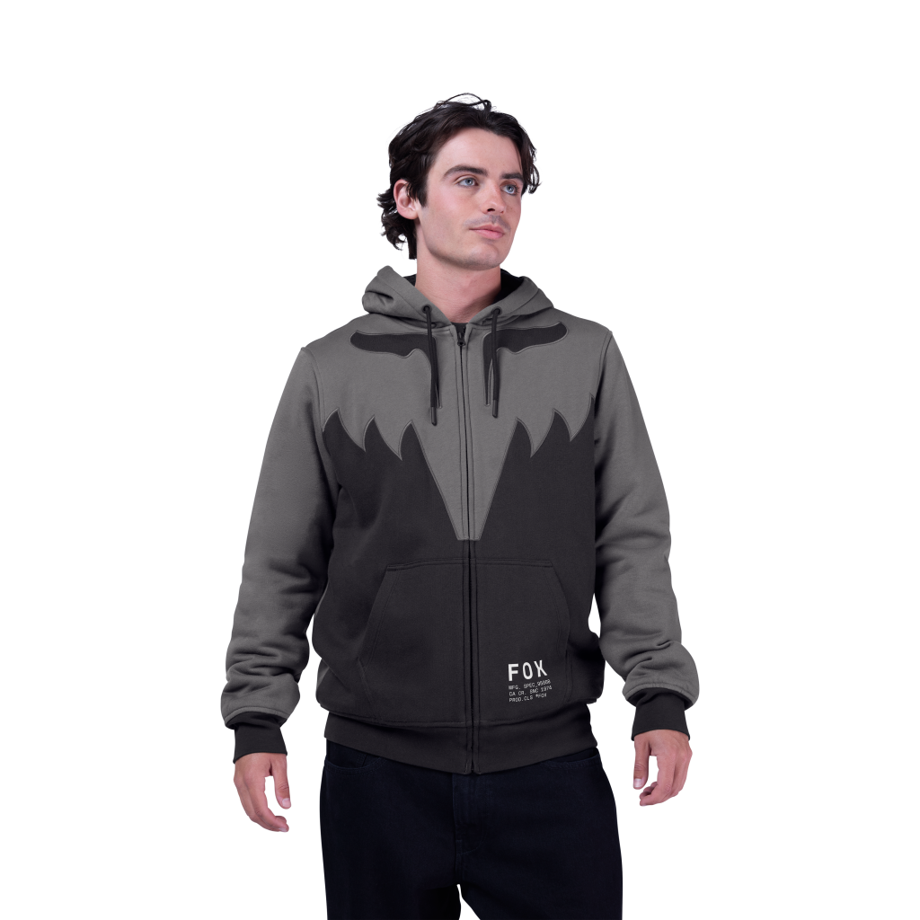 Fox Racing Spire Sasquatch Fleece Zip in GRAU
