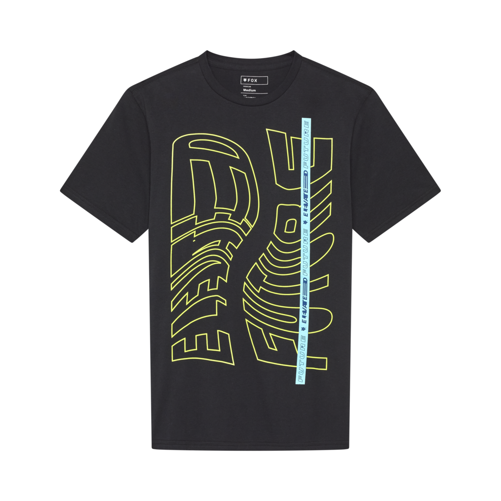 Fox Racing Elevated SS Prem Tee in SCHWARZ