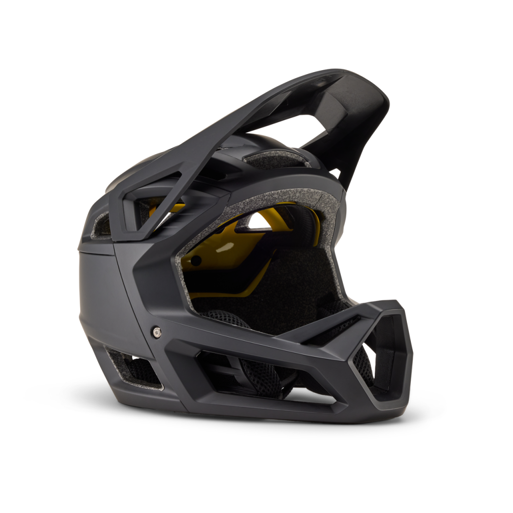 Fox Racing Proframe Vollvisier Helm in SCHWARZ
