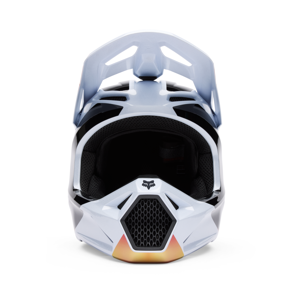 Fox Racing V1 Hello Future Motocross Helm in WEISS