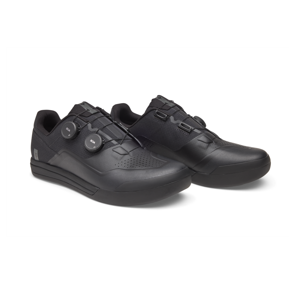 Fox Racing Union Boa Flat Shoe in SCHWARZ