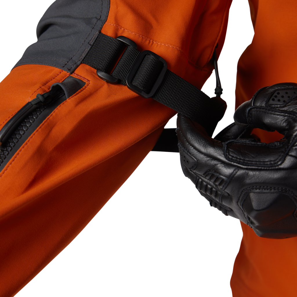 Fox Racing Defend Gore-Tex ADV Motorradjacke in ORANGE