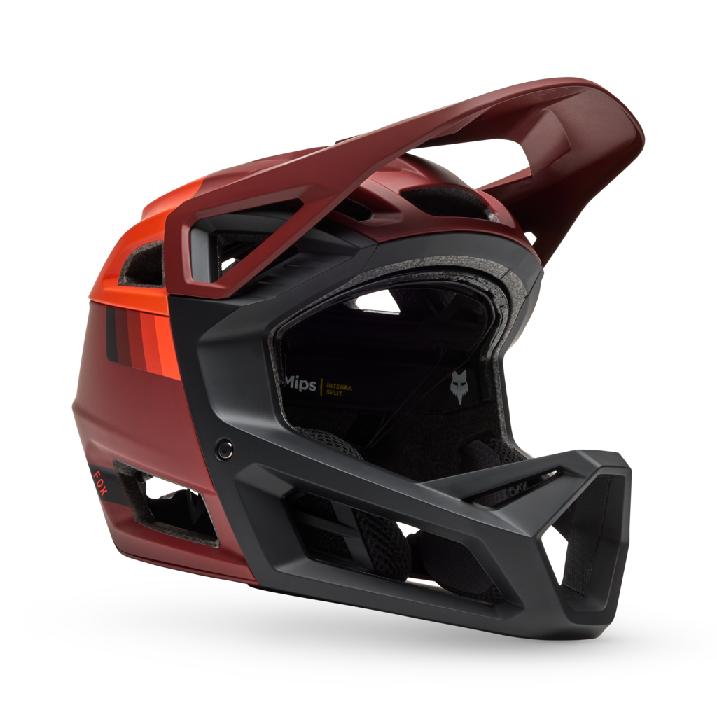 Fox Racing Proframe RS Vollvisier Helm in ROT