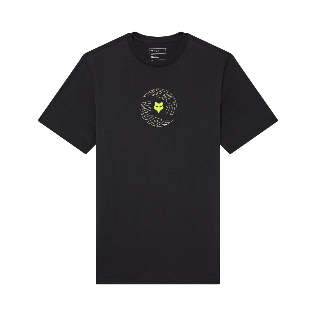Fox Racing Spiral SS Prem Tee in SCHWARZ