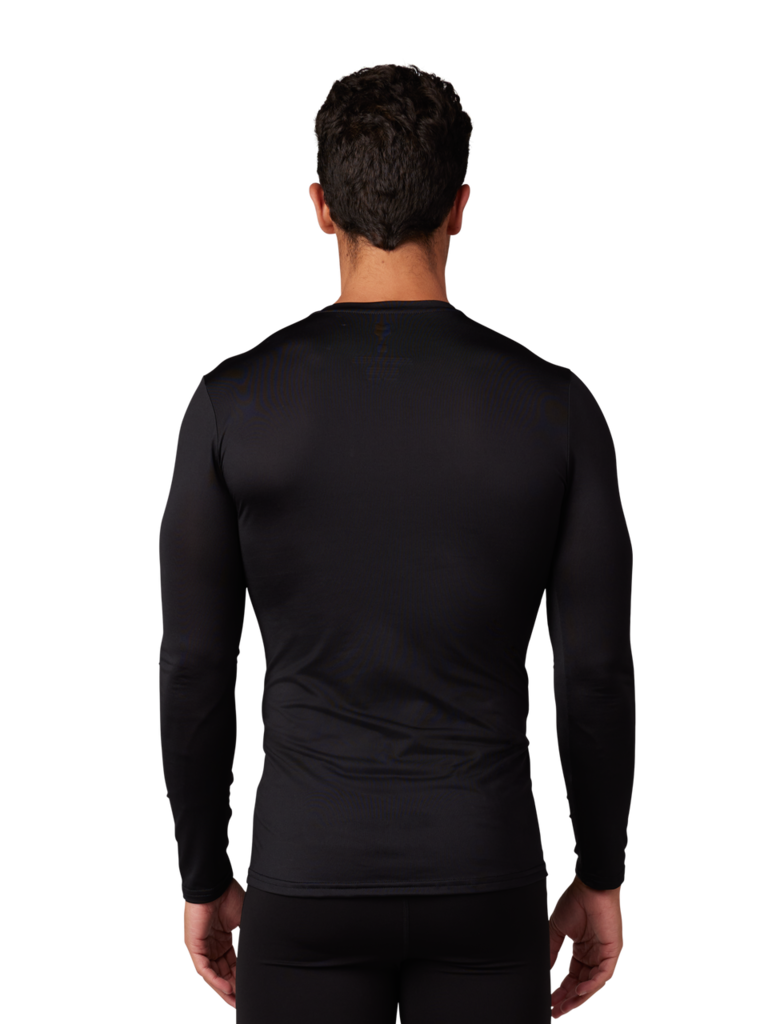 Fox Racing Tecbase LS Shirt in SCHWARZ