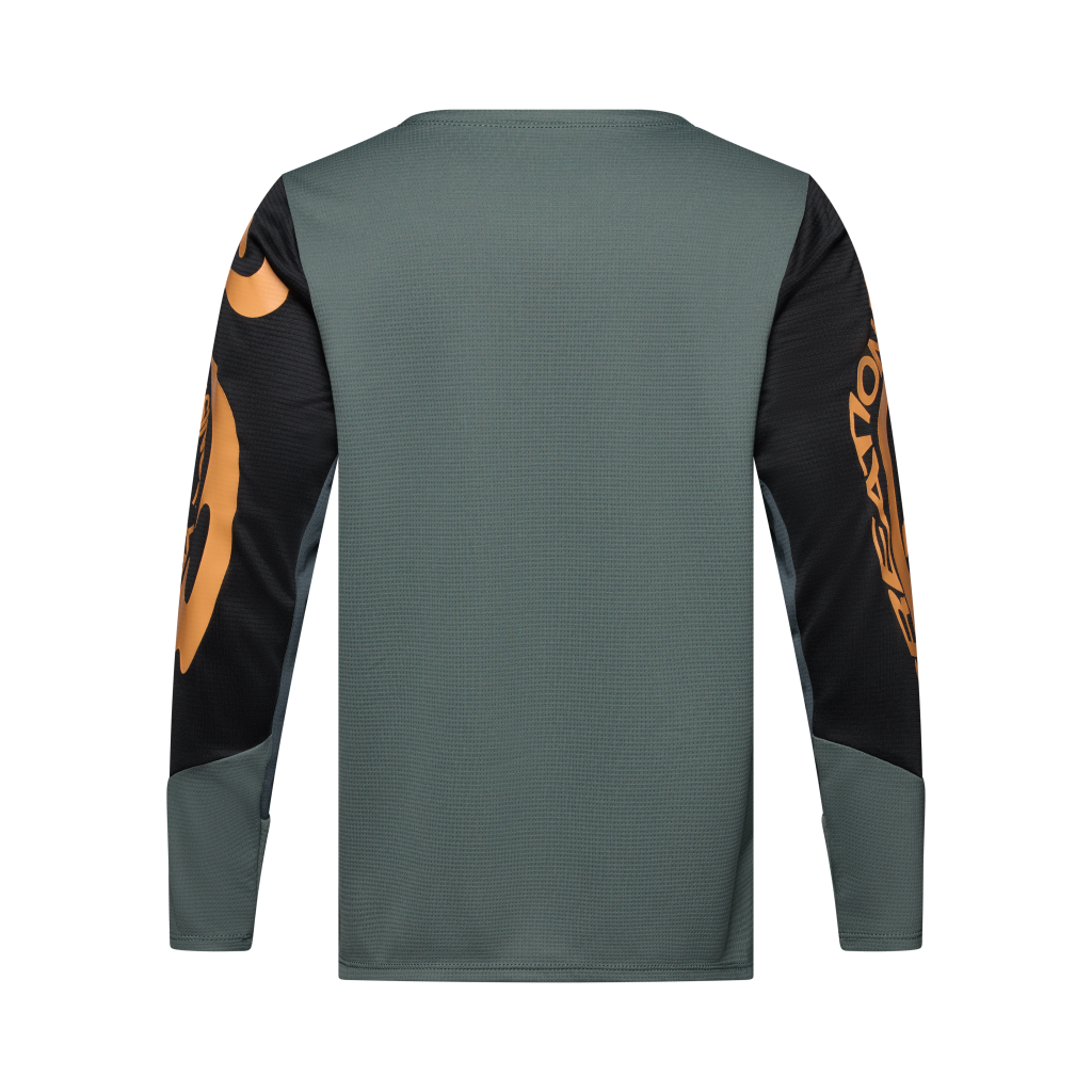 Fox Racing Yth Defend LS Creation Trikot langarm in GRÜN