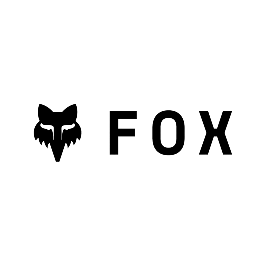 Fox Racing Corporate Logo 3" in WEISS