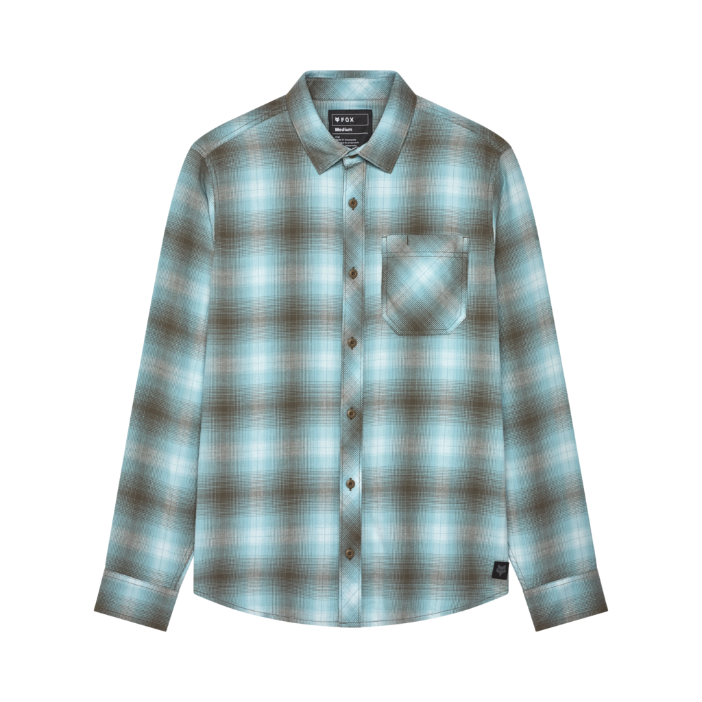 Fox Racing Survivalist Stretch Flannel in BLAU