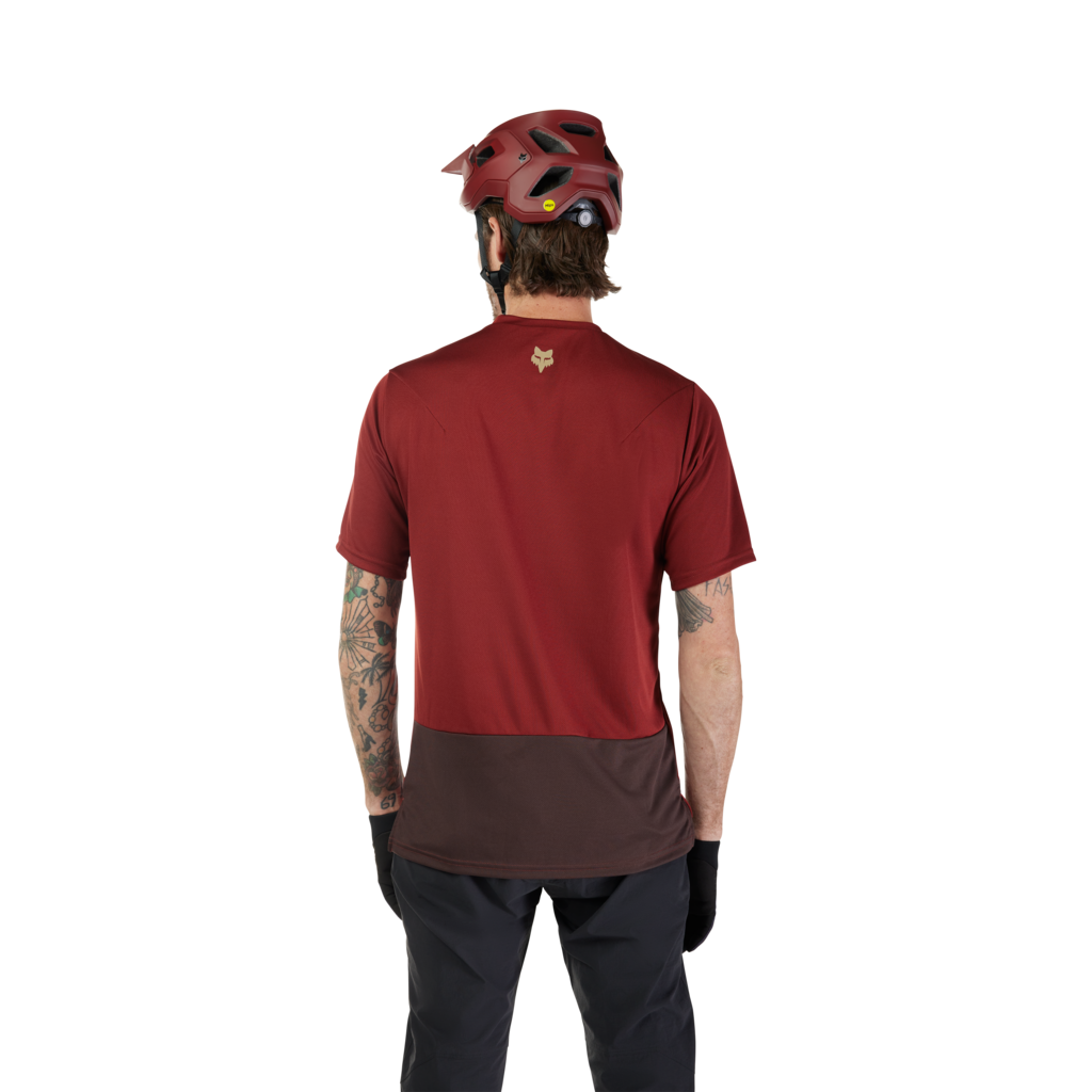 Fox Racing Ranger SS Wordmark Trikot kurzarm in ROT