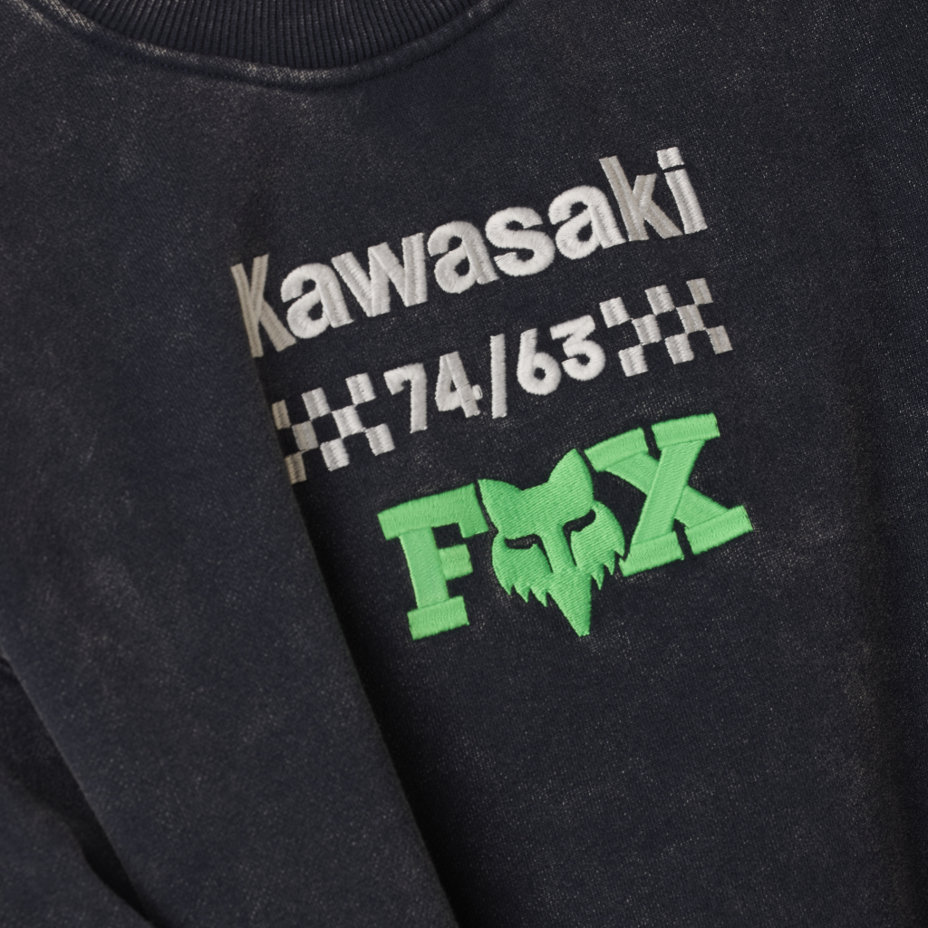 Fox Racing Kawi Flc Crew in BLAU