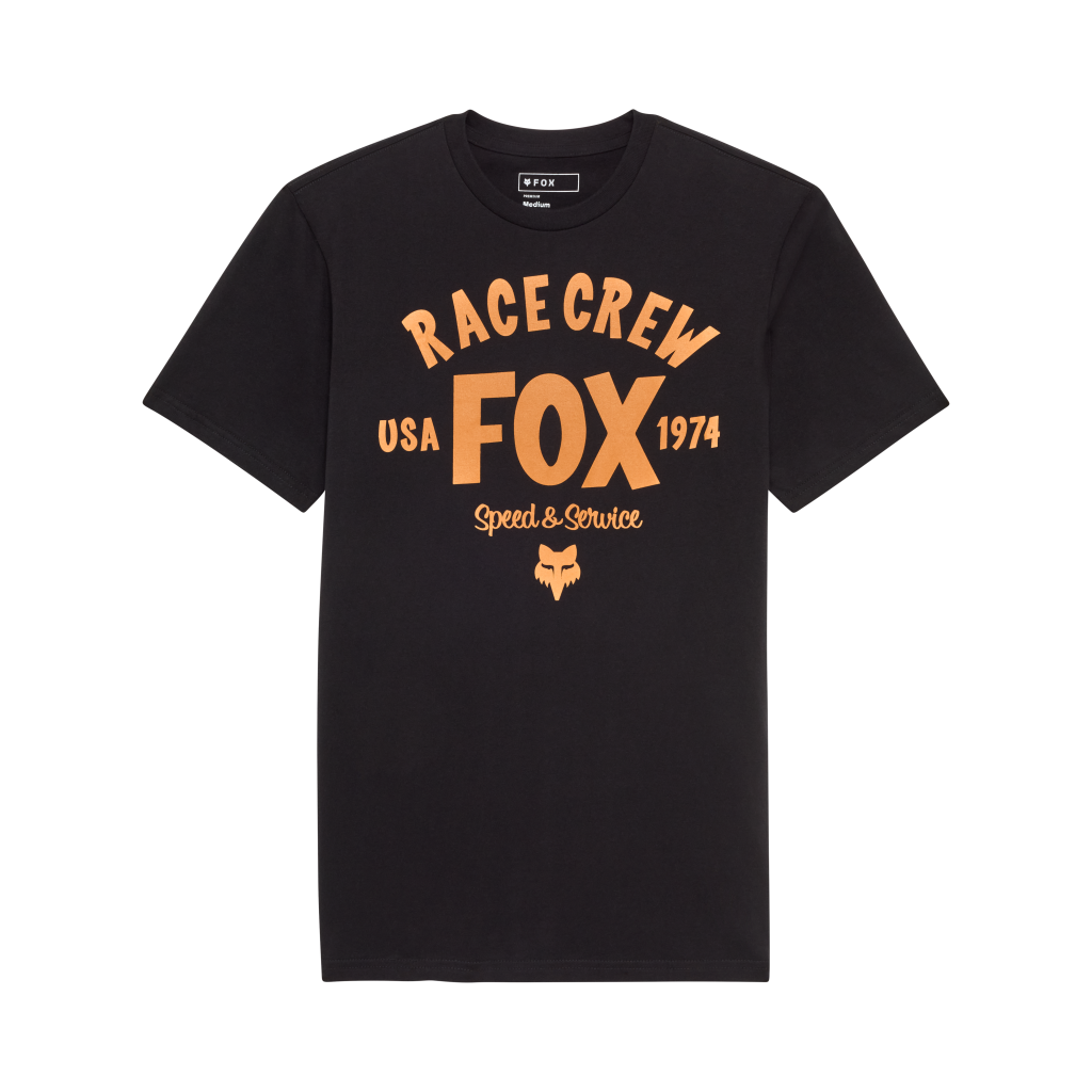 Fox Racing Slogan SS Prem Tee in SCHWARZ