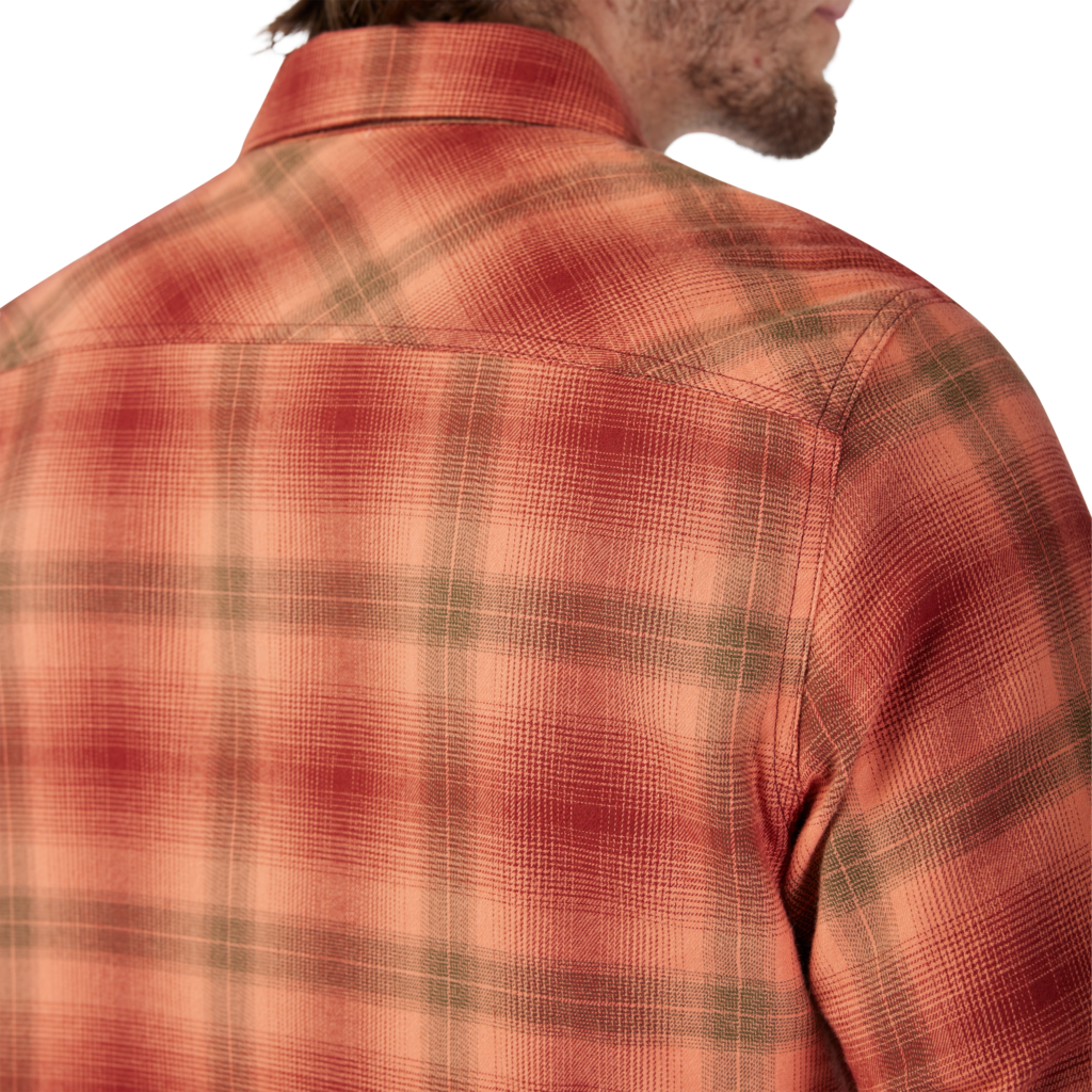 Fox Racing Survivalist Stretch Flannel in ROT