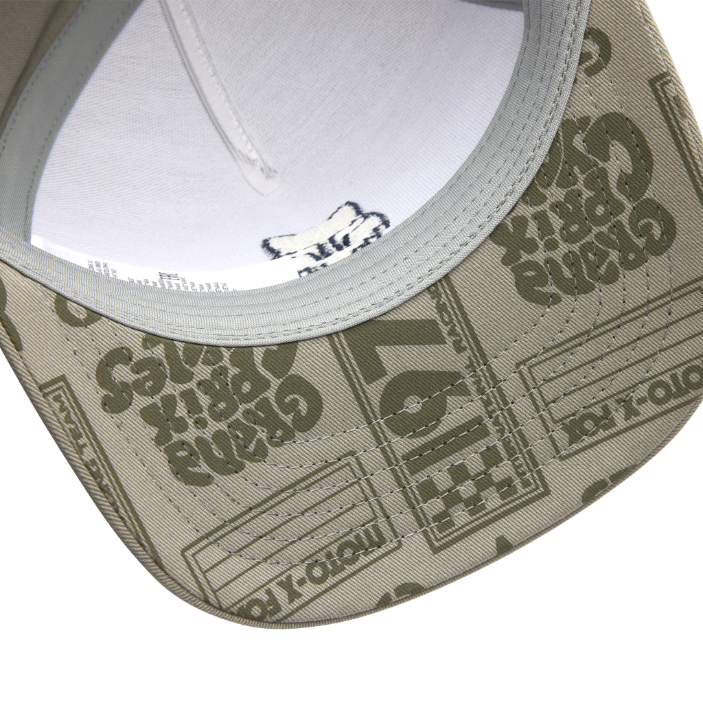 Fox Racing Circa 74 Snapback Cap in GRAU