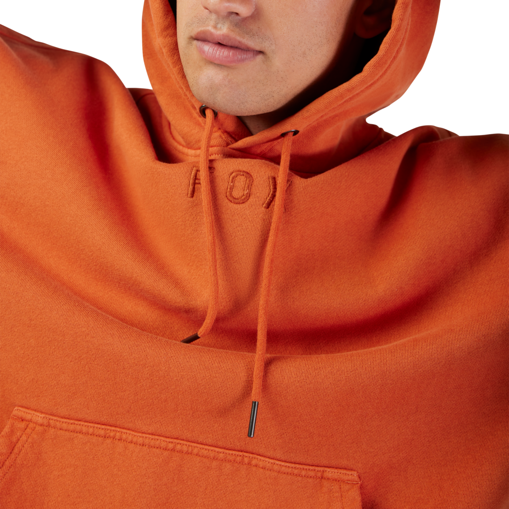 Fox Racing Wordmark Oversized Fleece in BRAUN