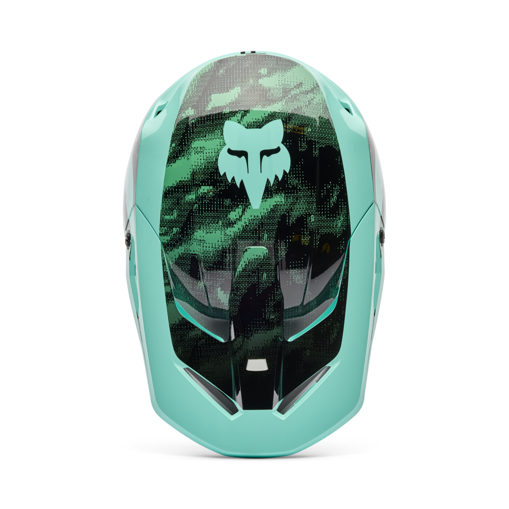 Fox Racing V1 Kairos Motocross Helm in BLAU
