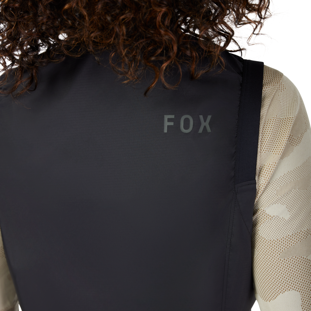 Fox Racing W Ranger Wind Vest in SCHWARZ