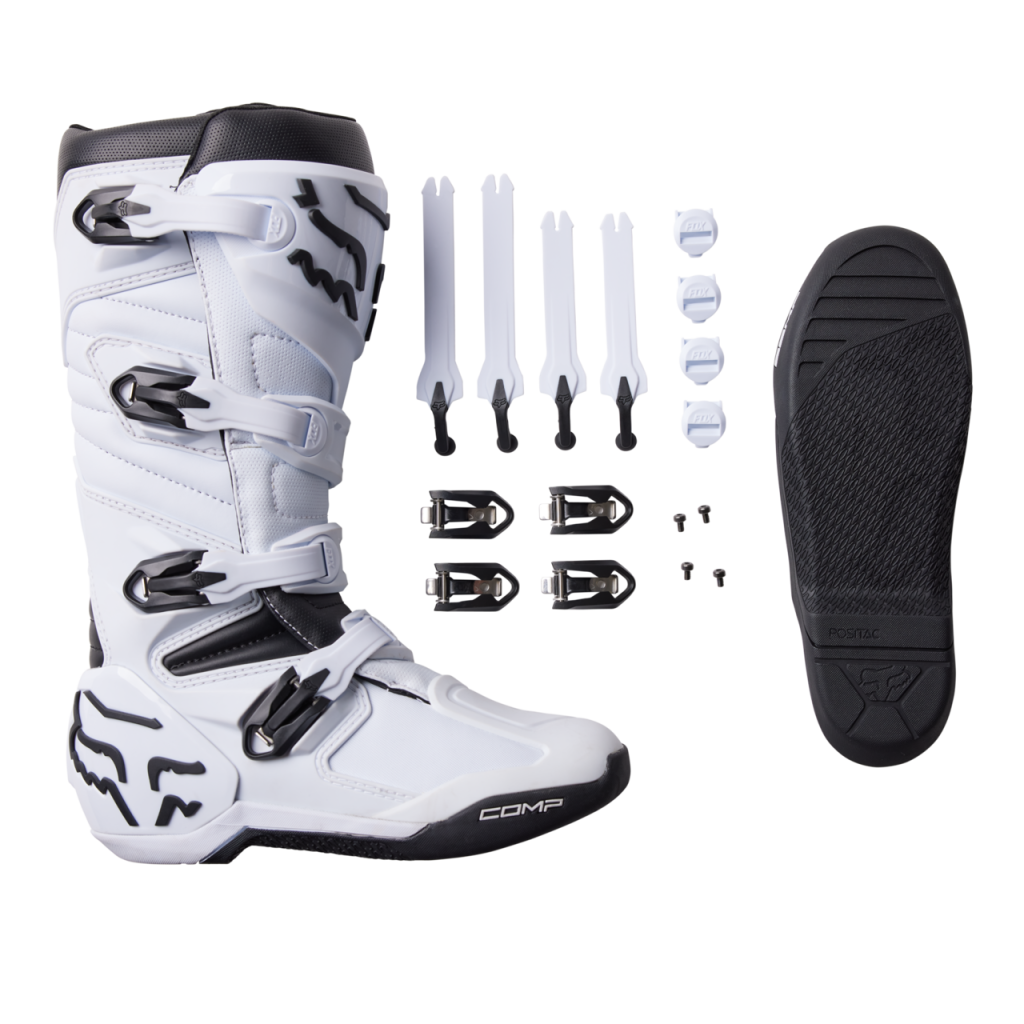 Fox Racing Comp Motocrossstiefel in WEISS