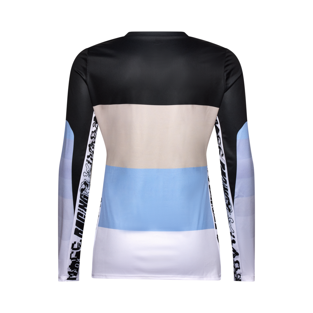 Fox Racing W Ranger LS Grid Trikot langarm in SCHWARZ