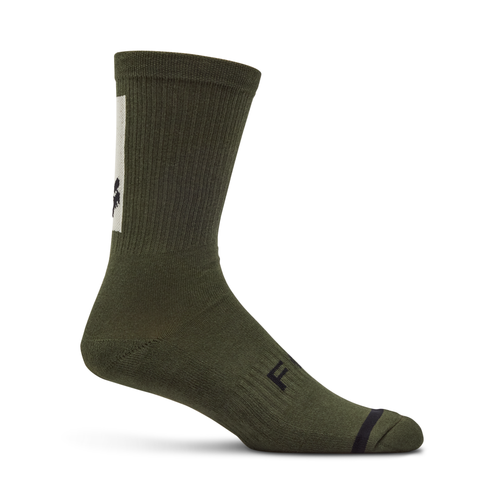 Fox Racing 8" Defend Sock in GRÜN