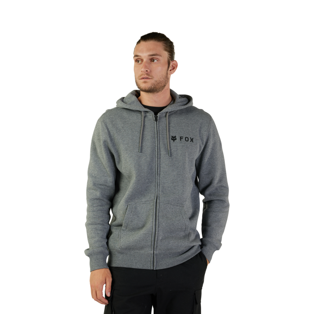 Fox Racing Absolute Fleece Zip in GRAU